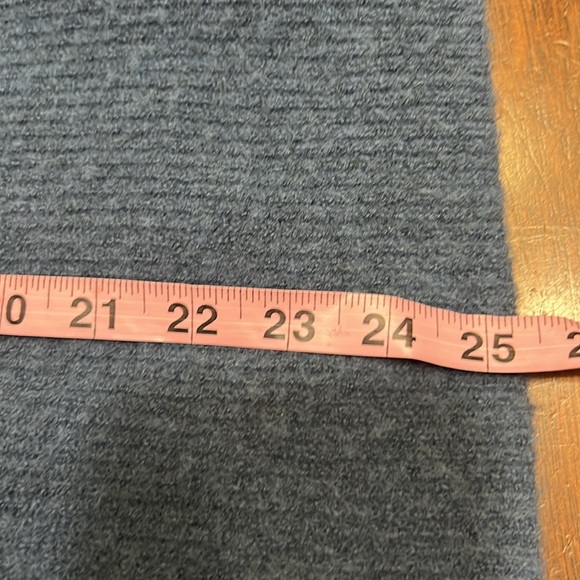 Banana Republic Blue Wool Stretch Blend Turtleneck Sweater Sz M - Picture 9 of 9